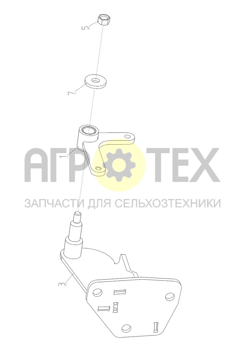 Чертеж Блок переключения (181.65.10.040)